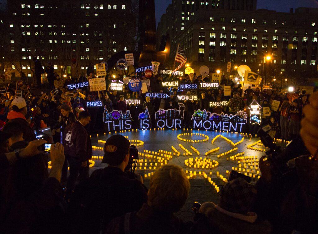 Low Wage Christmastime rally, 2013