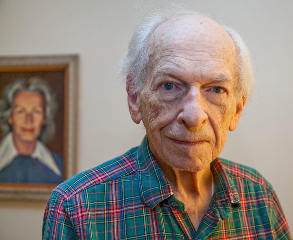 Eddie Friedman, at home on the Lower East Side of New York, 2010.